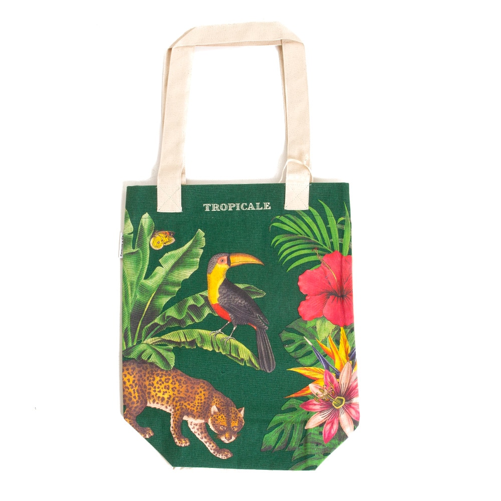 Cavallini, Canvas, Tote Bag, Tropicale